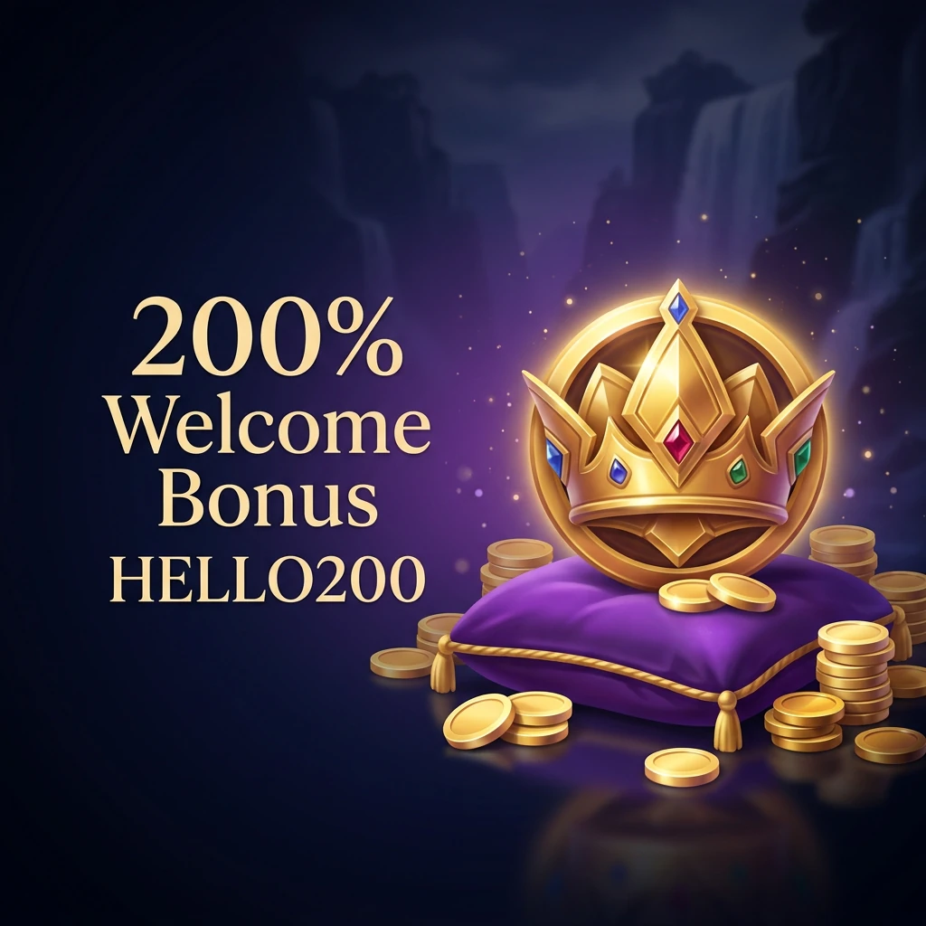 200% Welcome Bonus HELLO200